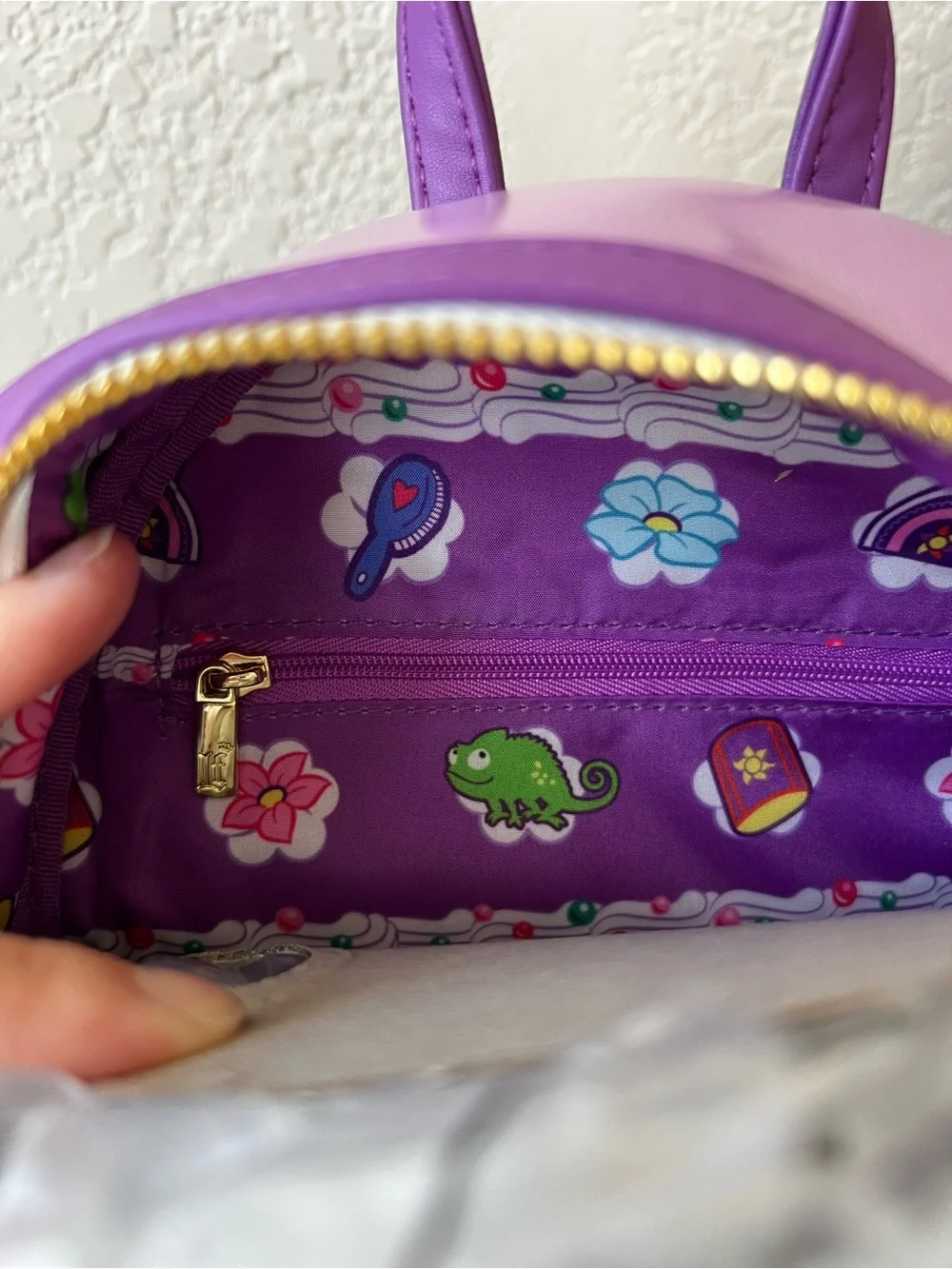 Loungefly Disney Rapunzel Tangled Cake Mini Backpack - NWT